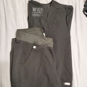 Figs black Scrubs Small
